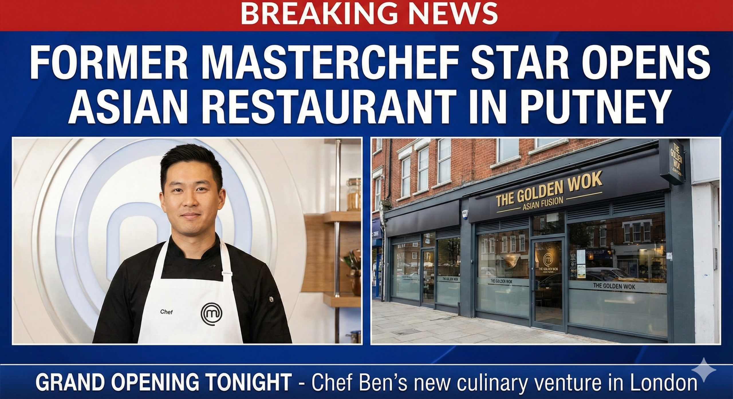 Former MasterChef Contender Launches Exciting New Asian Dining Destination in Putney