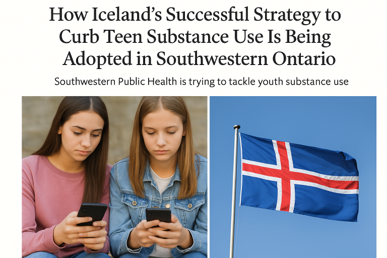 How Iceland’s Successful Strategy to Curb Teen Substance Use Is Being Adopted in Southwestern Ontario
