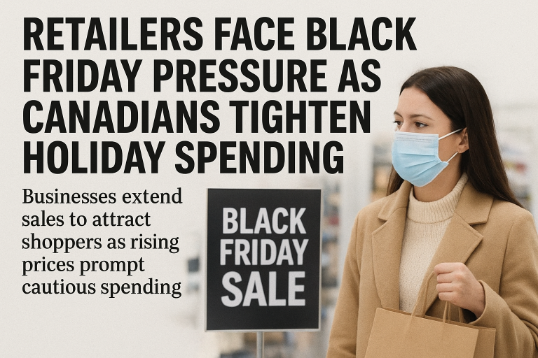 Retailers Face Black Friday Pressure as Canadians Tighten Holiday Spending