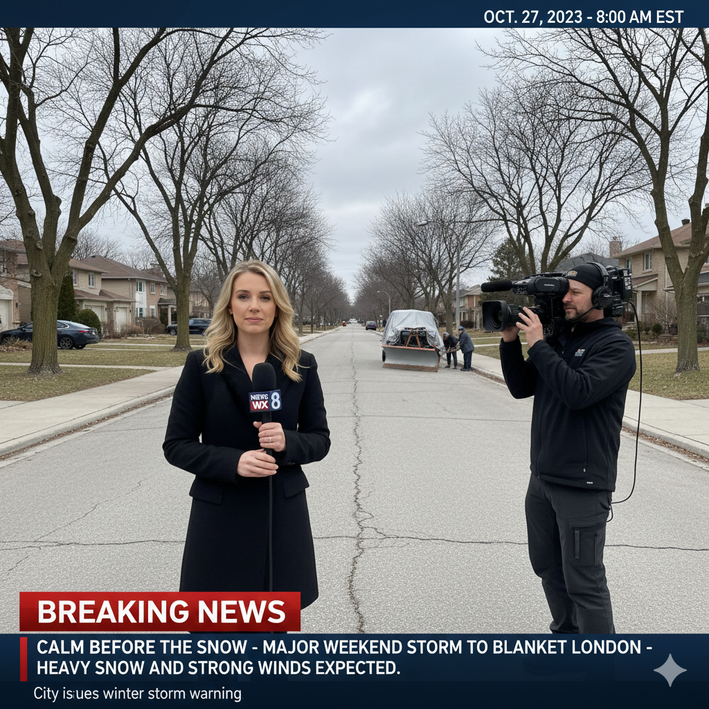 Calm Before the Snow Major Weekend Storm Set to Blanket London With Heavy Snow and Strong Winds