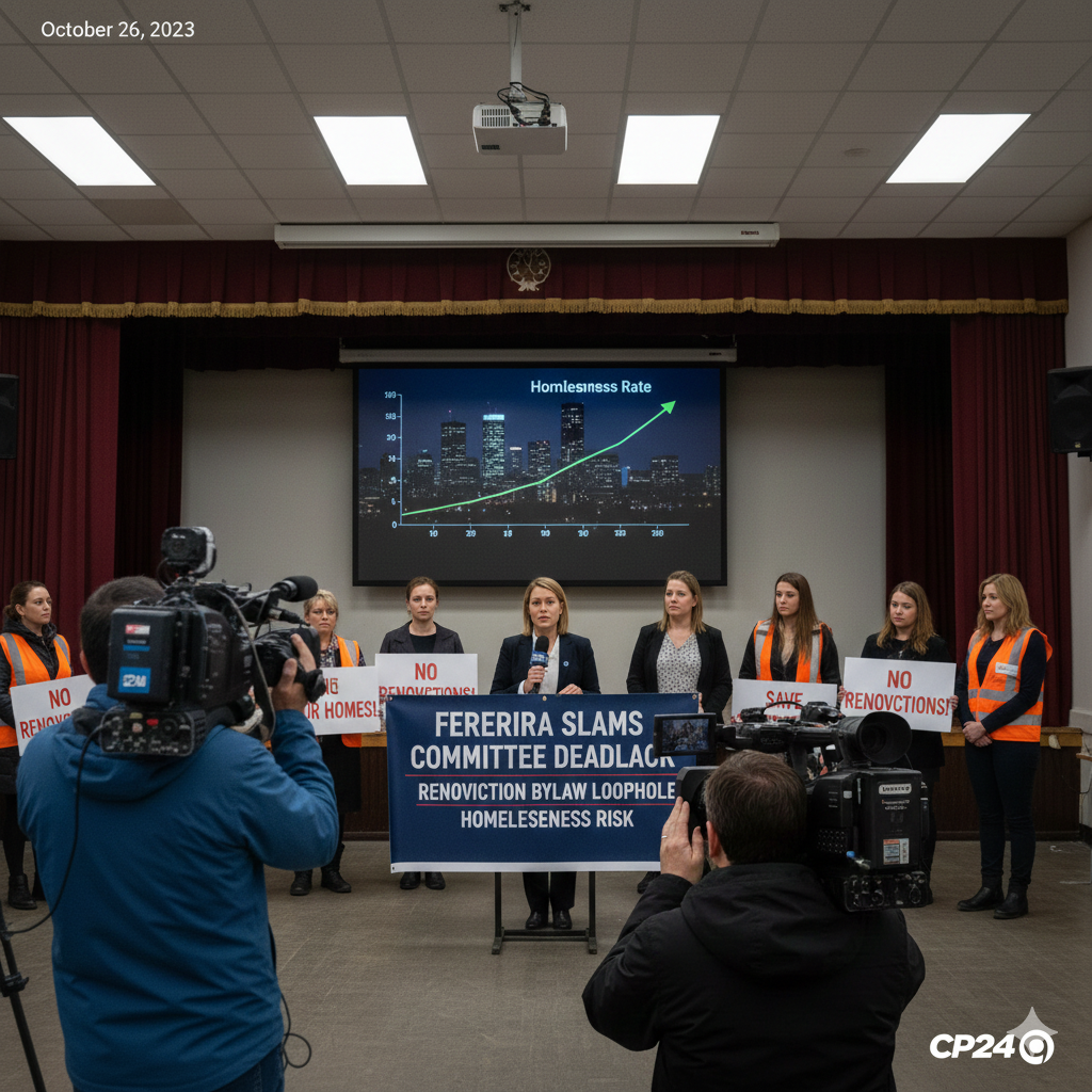 Ferreira Slams Committee Deadlock Over Loophole in London’s Renoviction Bylaw, Warns of Rising Homelessness Risk