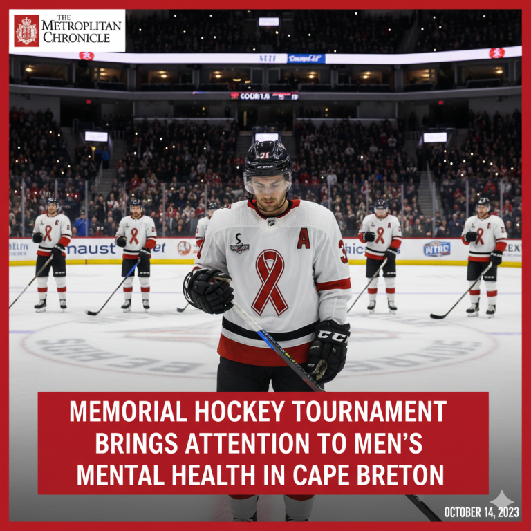 Memorial Hockey Tournament Brings Attention to Men’s Mental Health in Cape Breton