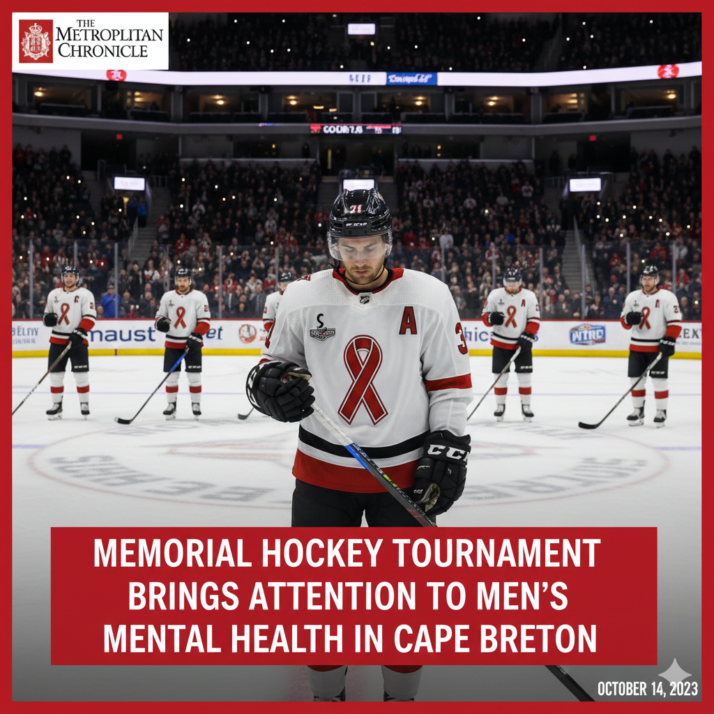 Memorial Hockey Tournament Brings Attention to Men’s Mental Health in Cape Breton
