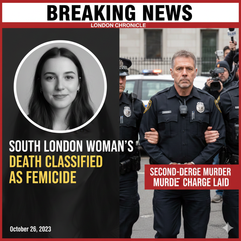Second-Degree Murder Charge Laid as South London Woman’s Death Classified as Femicide